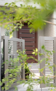 お庭の施工例　すっきりした洋風のシンプルモダン