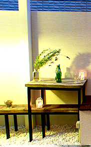 お庭の施工例 すっきりした洋風のシンプルモダン